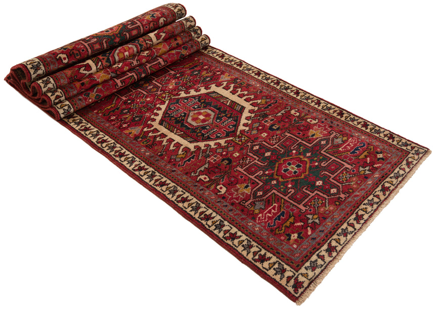 Alfombra persa Heriz | 338 x 71 cm