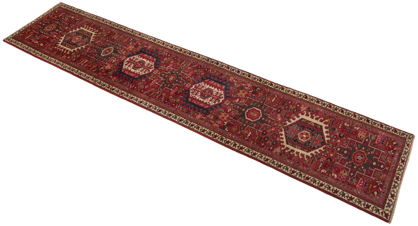 Alfombra persa Heriz | 338 x 71 cm