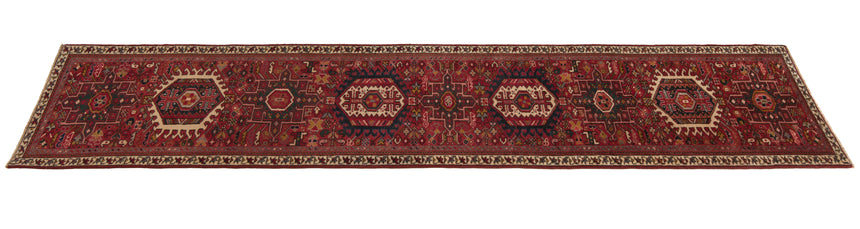 Alfombra persa Heriz | 338 x 71 cm