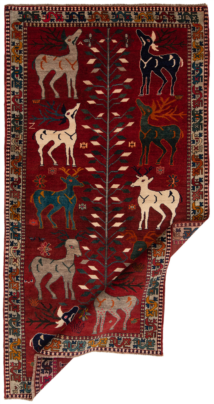 Alfombra persa Shiraz | 297 x 157 cm