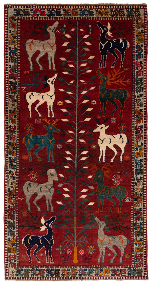 Alfombra persa Shiraz | 297 x 157 cm