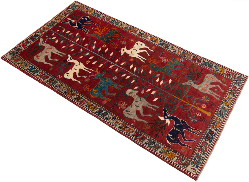 Alfombra persa Shiraz | 297 x 157 cm