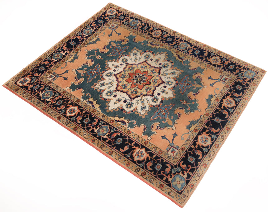 Alfombra persa Heriz | 191 x 156 cm