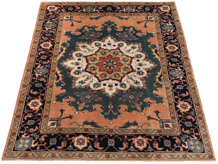 Alfombra persa Heriz | 191 x 156 cm