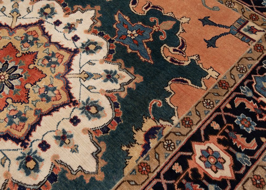 Alfombra persa Heriz | 191 x 156 cm