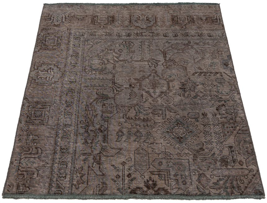 Alfombra vintage | 110 x 99 cm