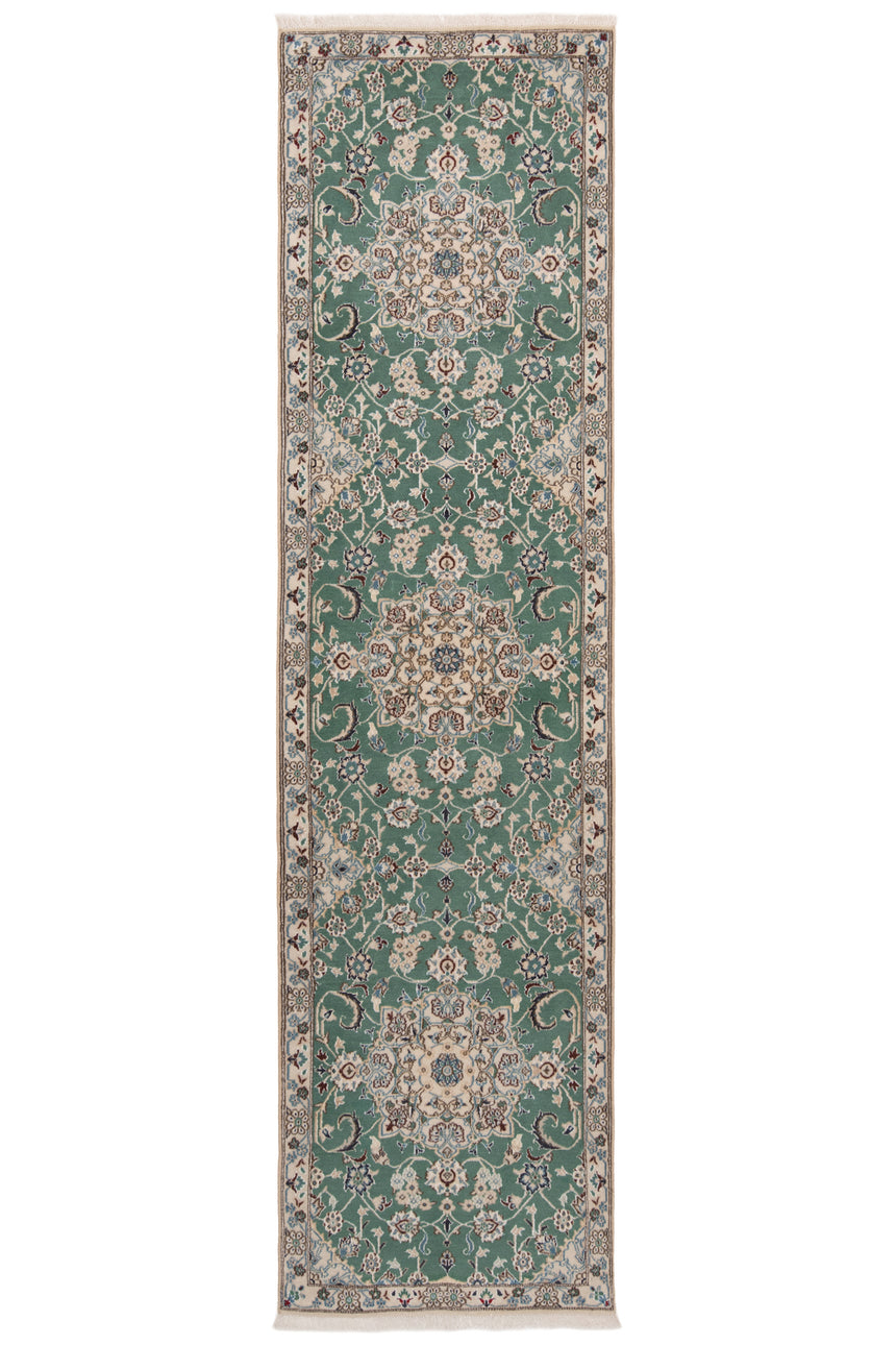 Alfombra Persa Nain 9La | 295 x 76 cm