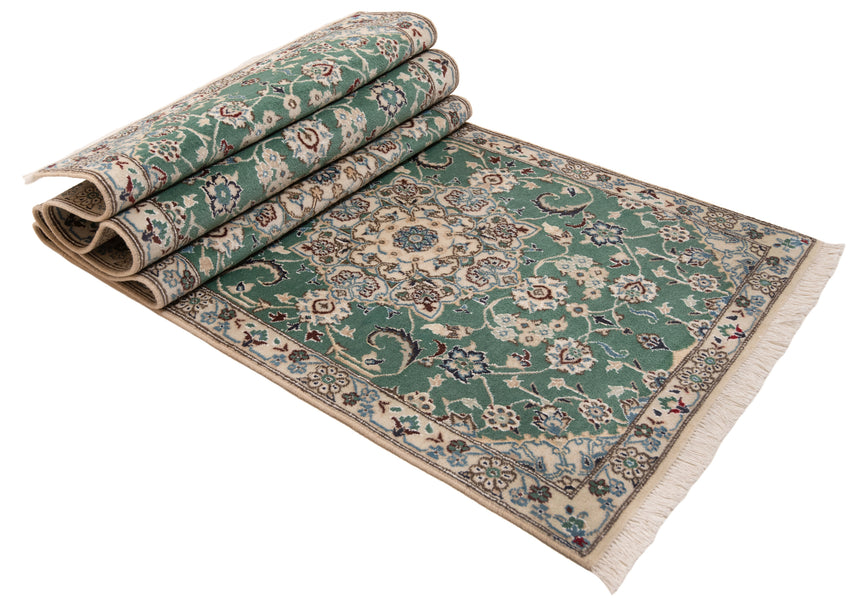 Alfombra Persa Nain 9La | 295 x 76 cm
