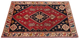 Alfombra persa Shiraz Khashquli | 158 x 100 cm