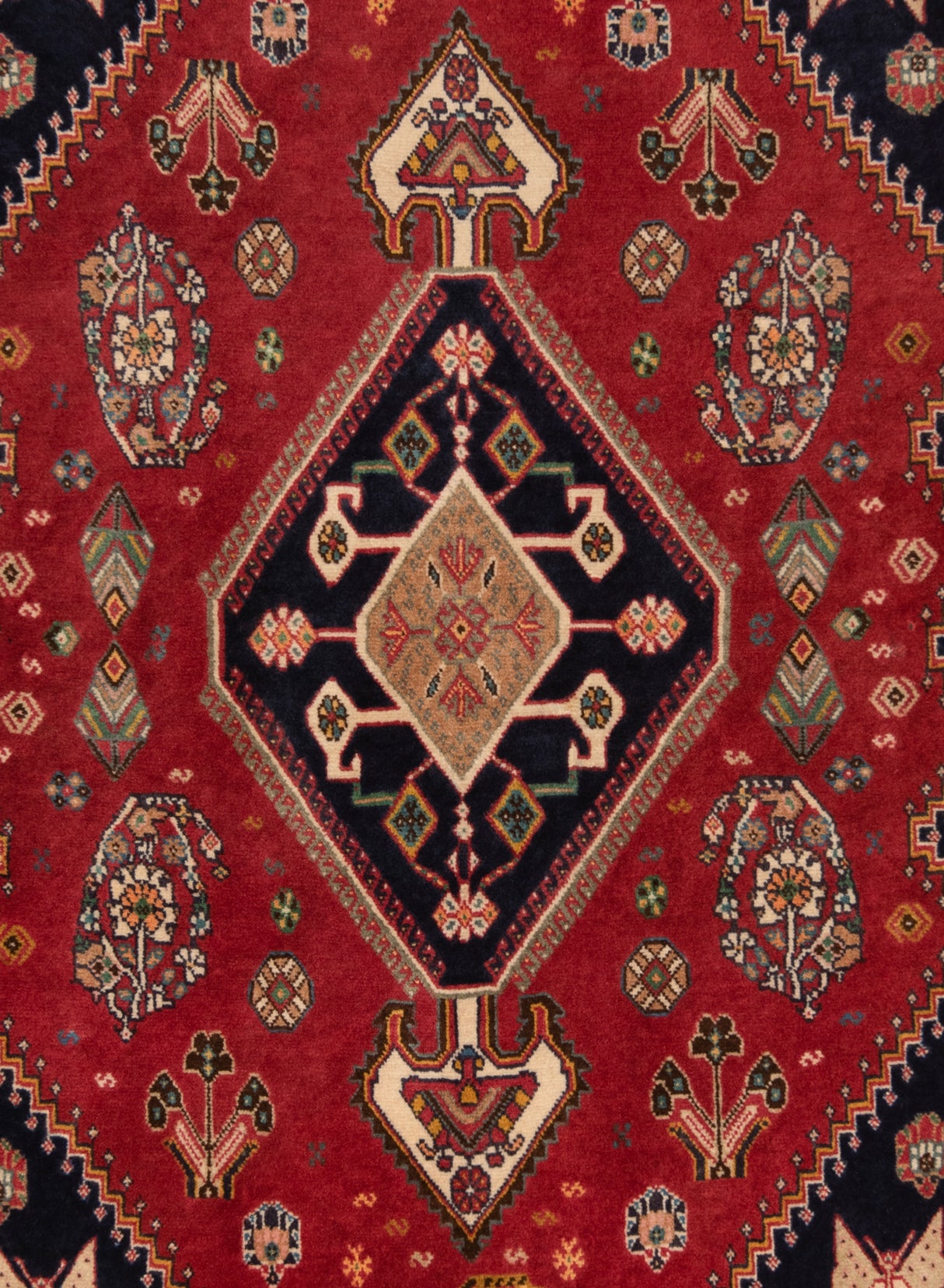 Alfombra persa Shiraz Khashquli | 158 x 100 cm