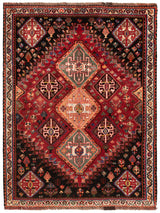 Alfombra persa Shiraz Nafar | 159 x 122 cm