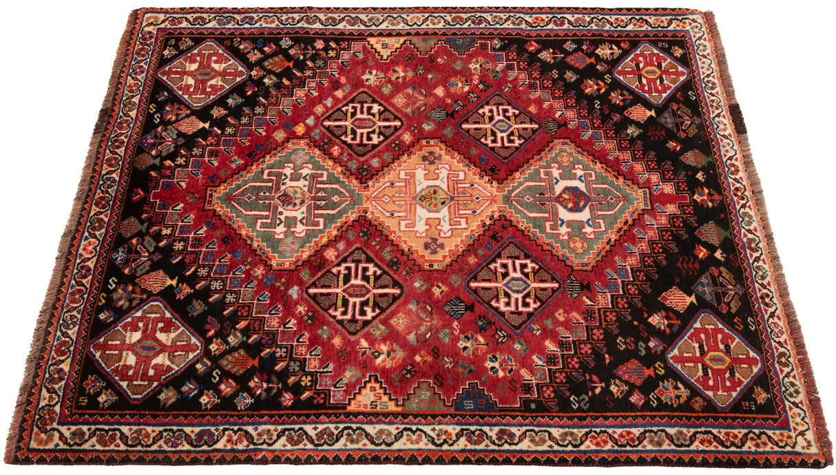 Alfombra persa Shiraz Nafar | 159 x 122 cm