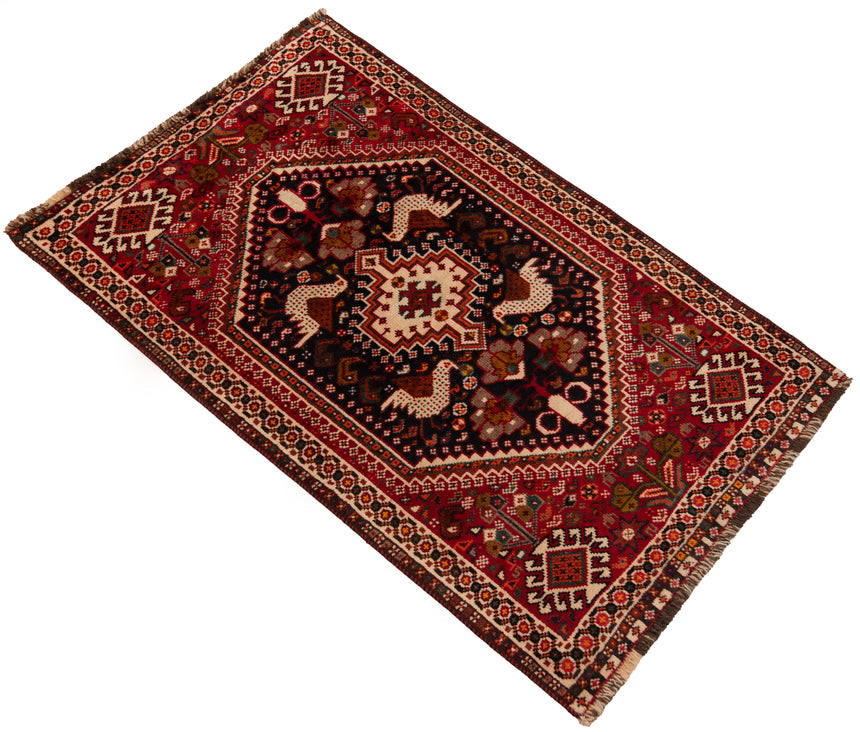 Alfombra persa Shiraz | 128 x 80 cm