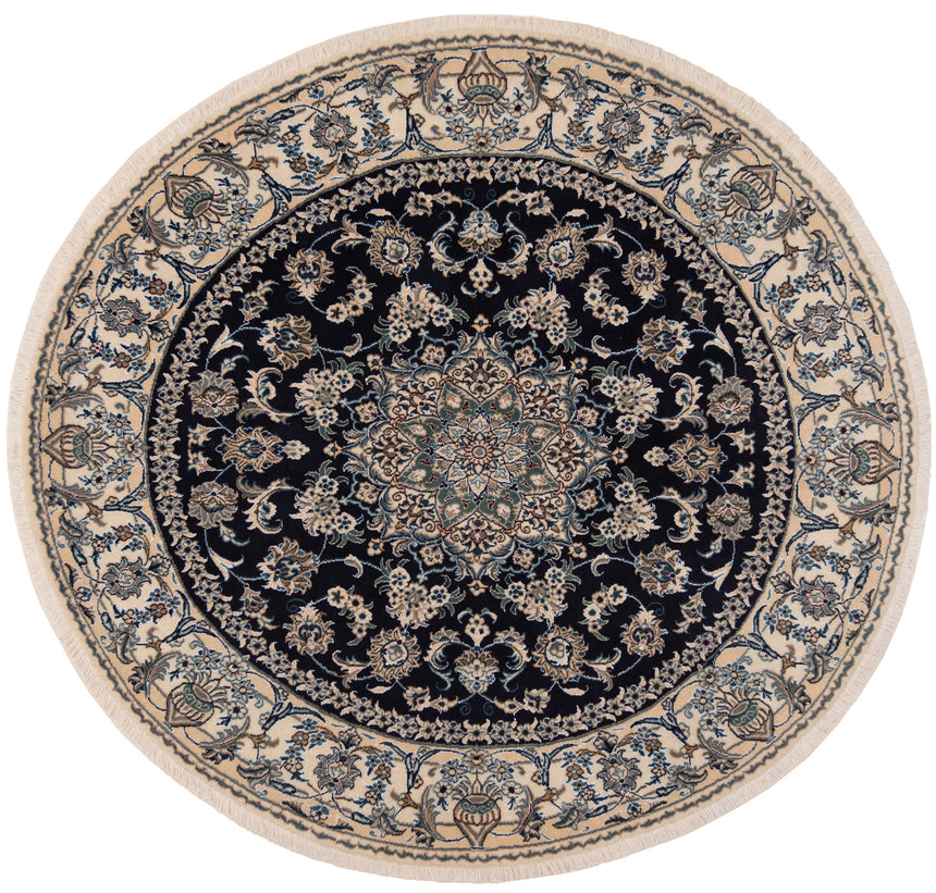 Alfombra persa Nain | 200 x 200 cm