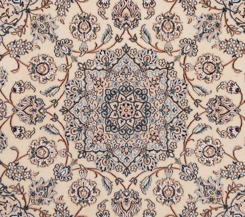Alfombra Persa Nain 9La | 157 x 158 cm