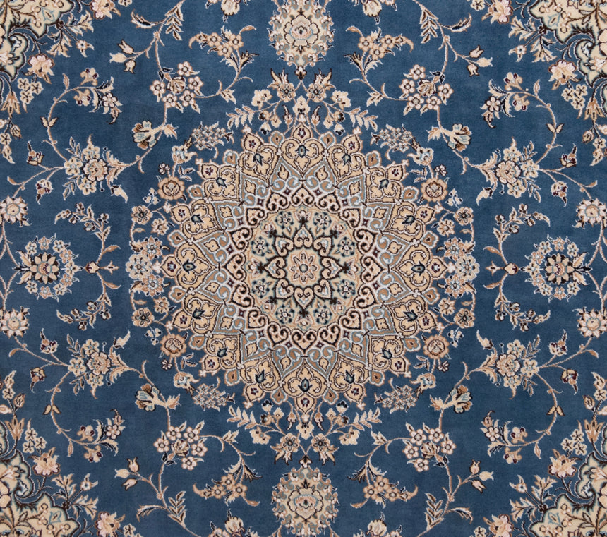 Alfombra Persa Nain 9La | 202 x 202 cm