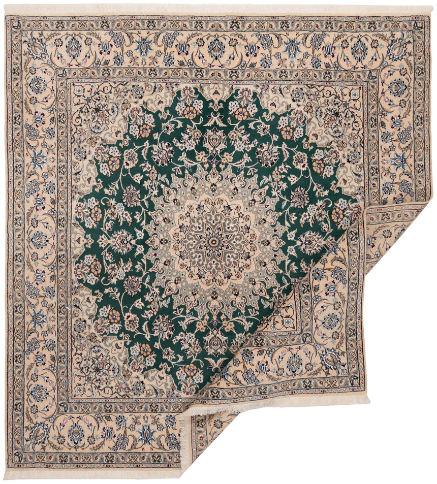 Alfombra Persa Nain 9La | 207 x 200 cm