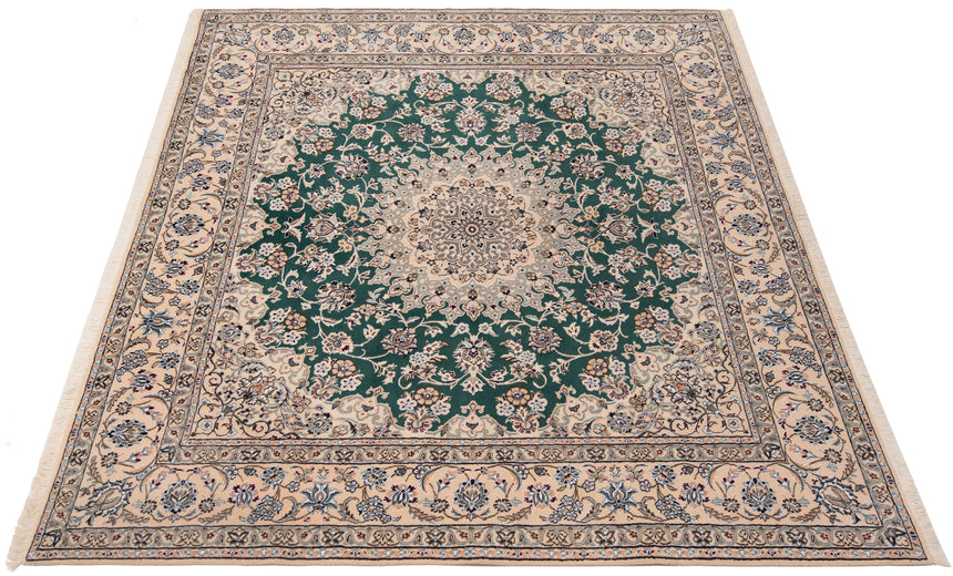 Alfombra Persa Nain 9La | 207 x 200 cm