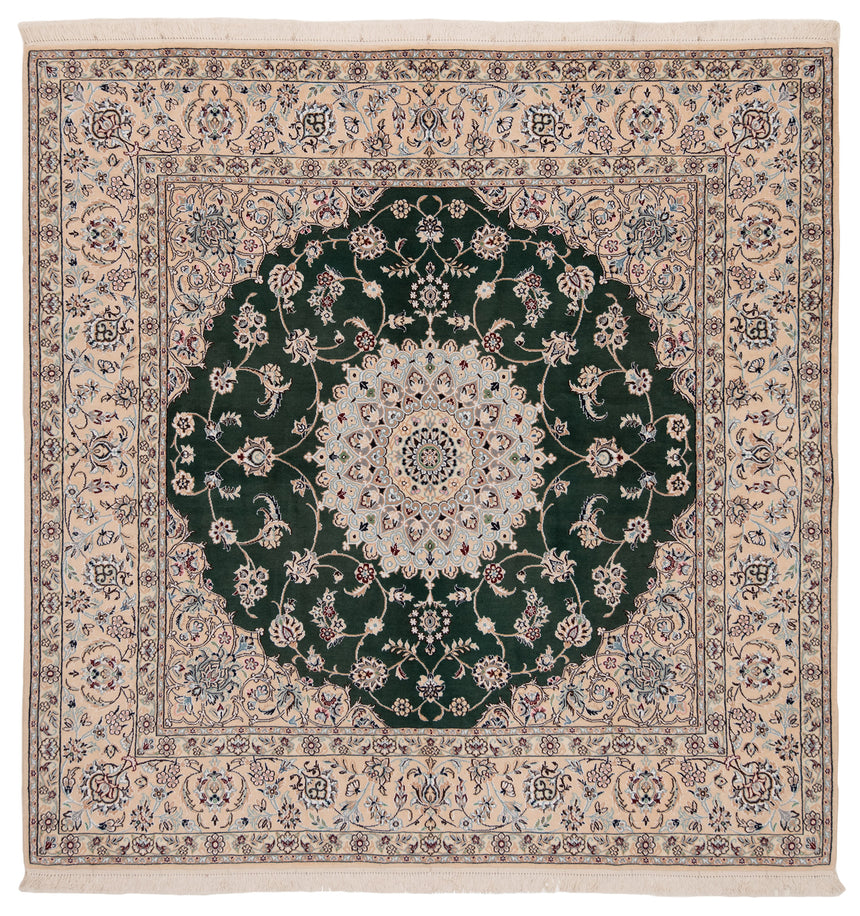 Alfombra Persa Nain 9La | 207 x 205 cm