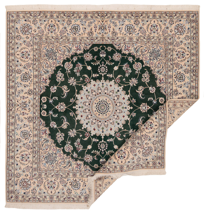 Alfombra Persa Nain 9La | 207 x 205 cm