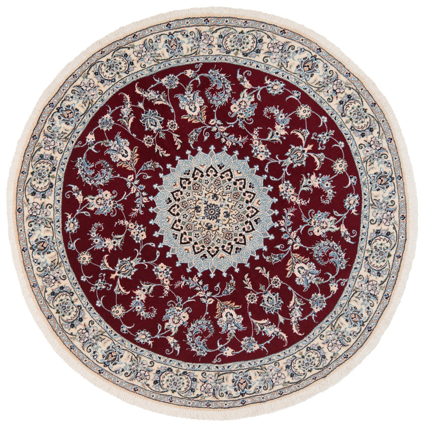 Alfombra Persa Nain 9La | 144 x 144 cm