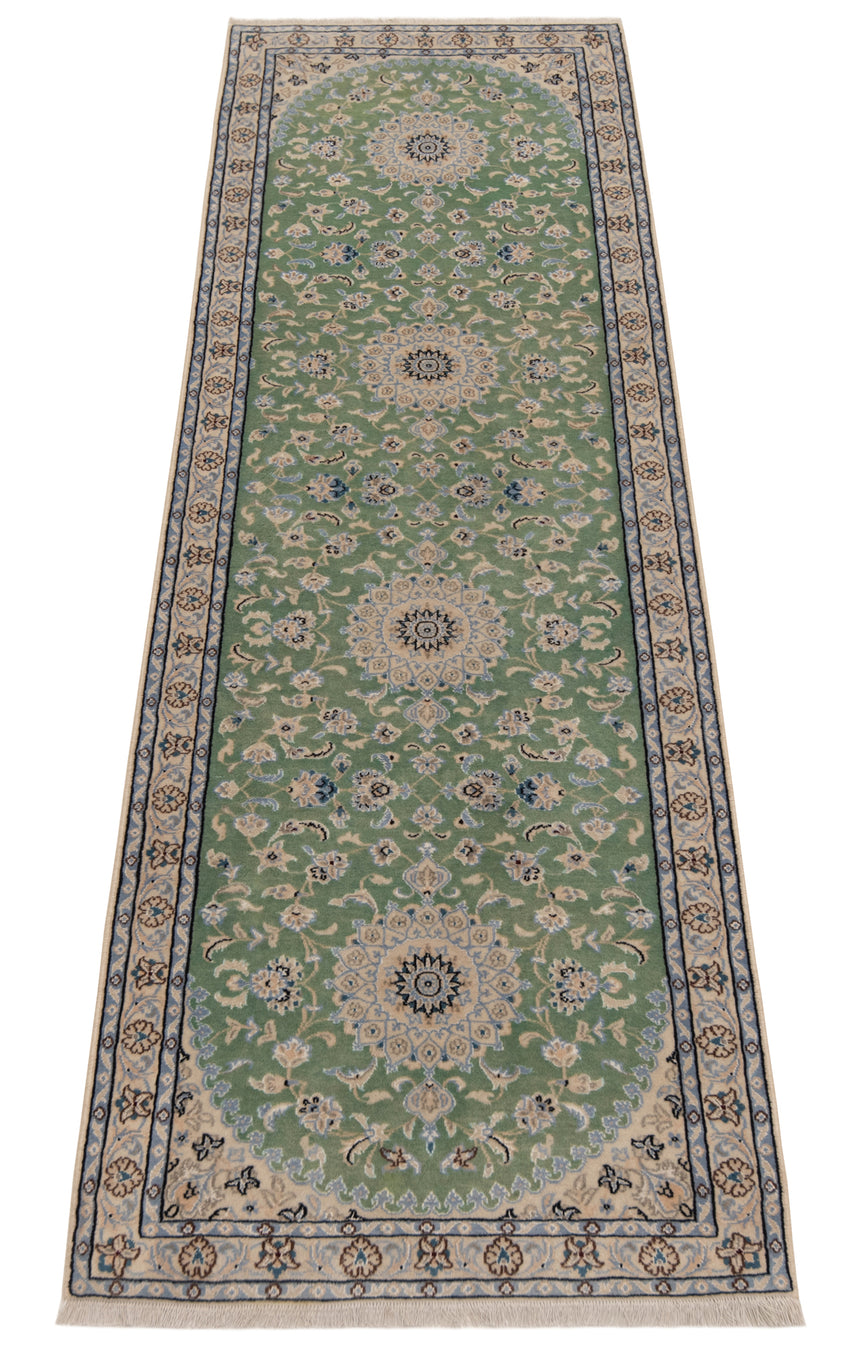 Alfombra Persa Nain 9La | 277 x 82 cm