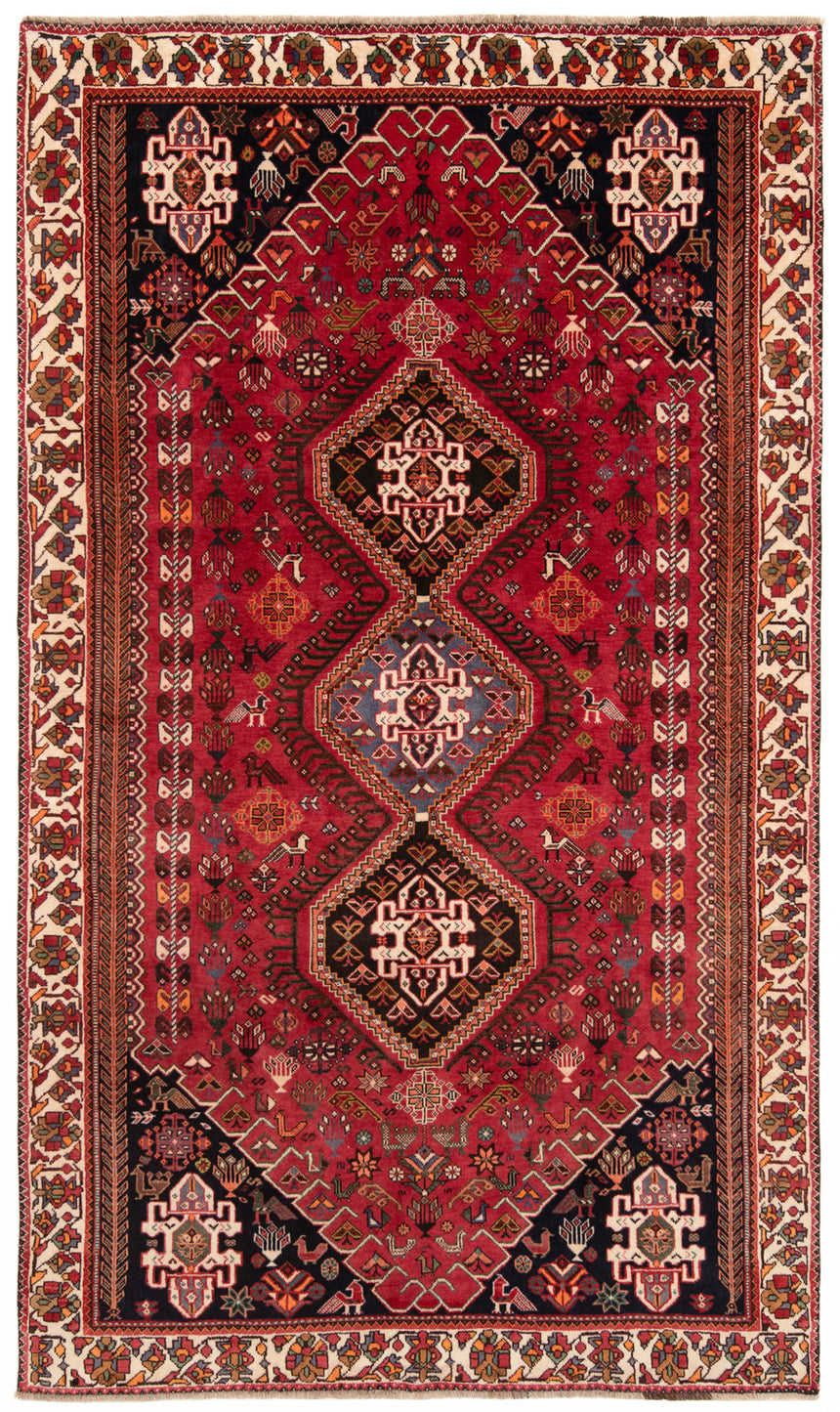 Alfombra persa Shiraz Ghashghai | 285 x 170 cm