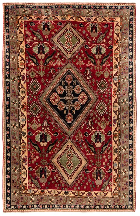 Alfombra persa Shiraz kashkoli | 319 x 208 cm