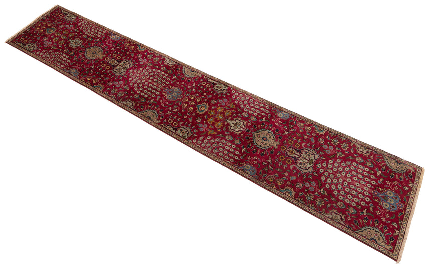 Alfombra Persa Tabriz | 383 x 70 cm