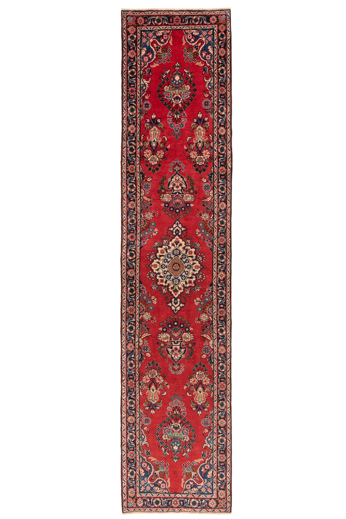 Alfombra persa Hamedan | 407 x 90 cm