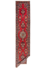 Alfombra persa Hamedan | 407 x 90 cm