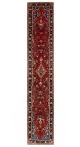Alfombra persa Hamedan | 413 x 82 cm