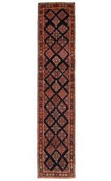 Alfombra persa Hamedan | 414 x 86 cm