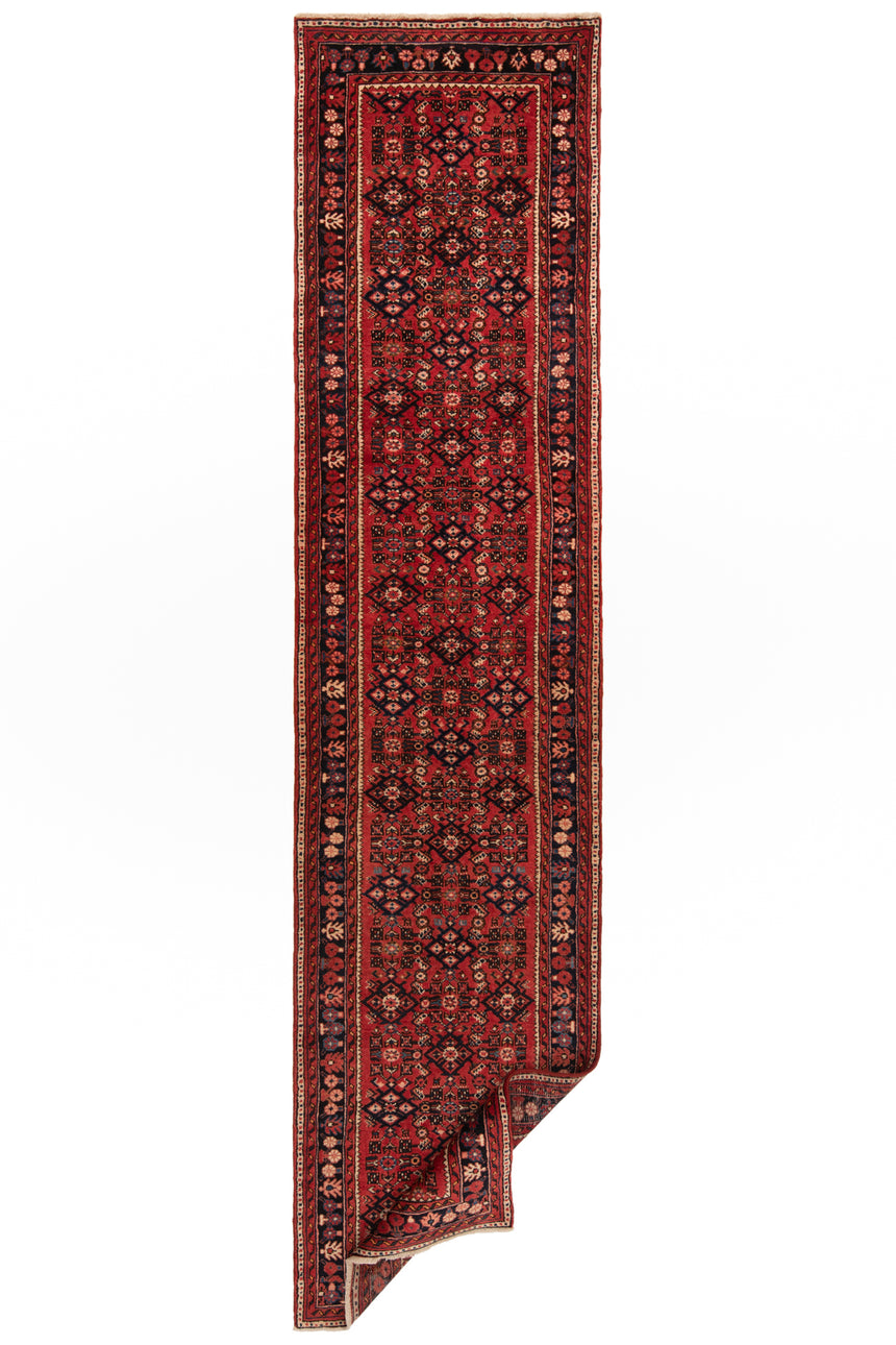 Alfombra persa Hamedan | 346 x 82 cm