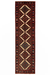 Alfombra persa Hamedan | 305 x 84 cm
