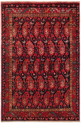 Alfombra persa Hamedan | 197 x 130 cm