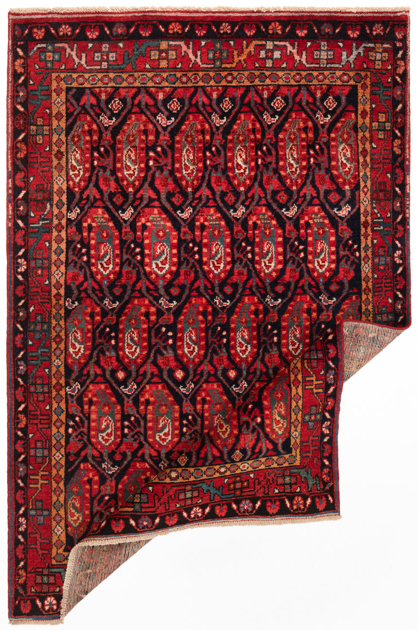 Alfombra persa Hamedan | 197 x 130 cm
