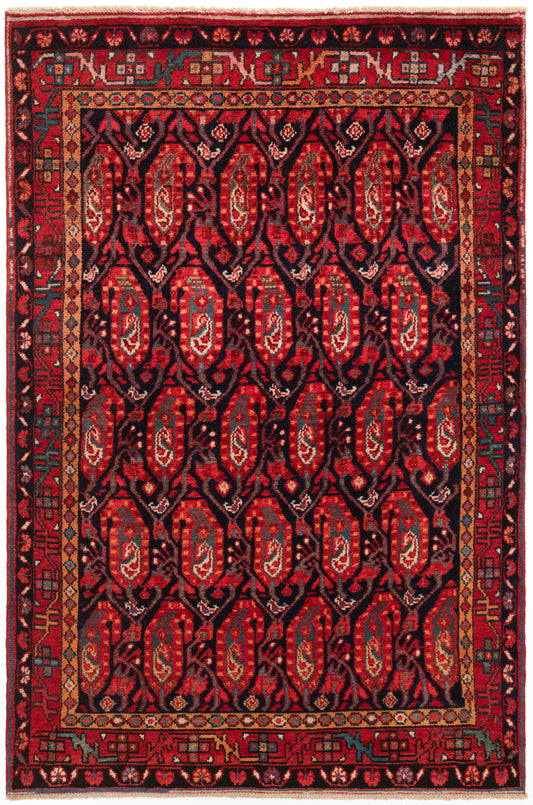 Alfombra persa Hamedan | 197 x 130 cm