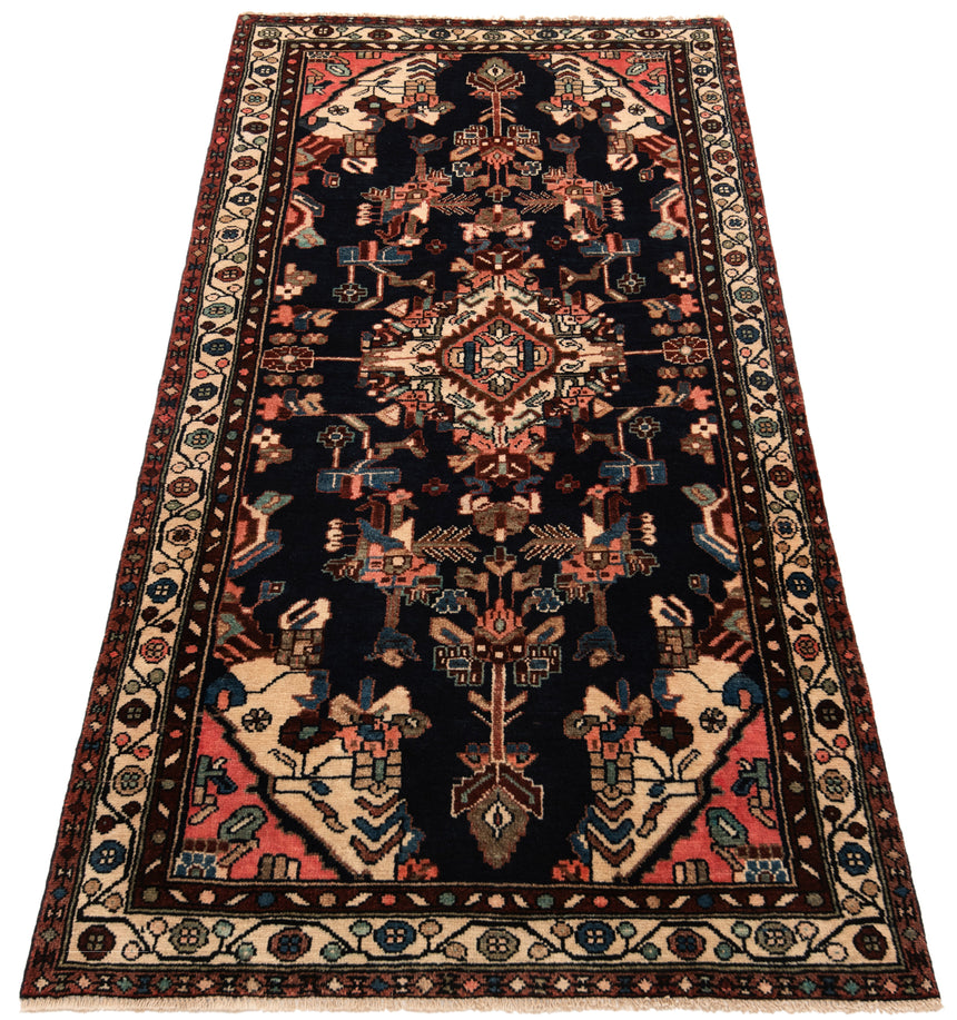 Alfombra persa Hamedan | 202 x 100 cm