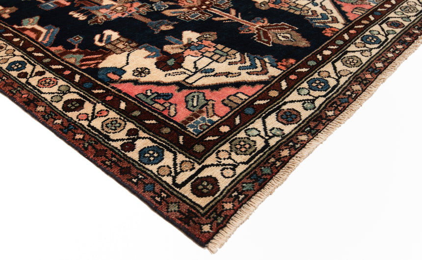 Alfombra persa Hamedan | 202 x 100 cm
