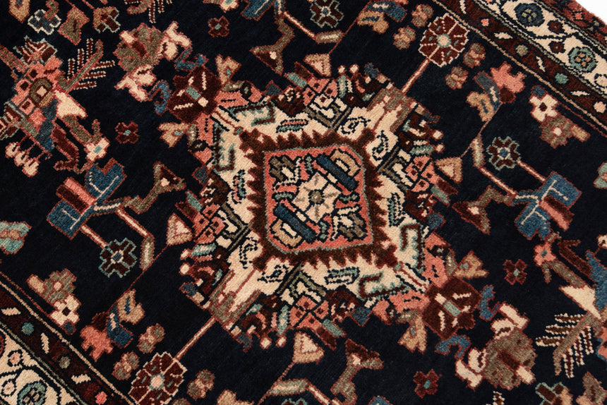 Alfombra persa Hamedan | 202 x 100 cm