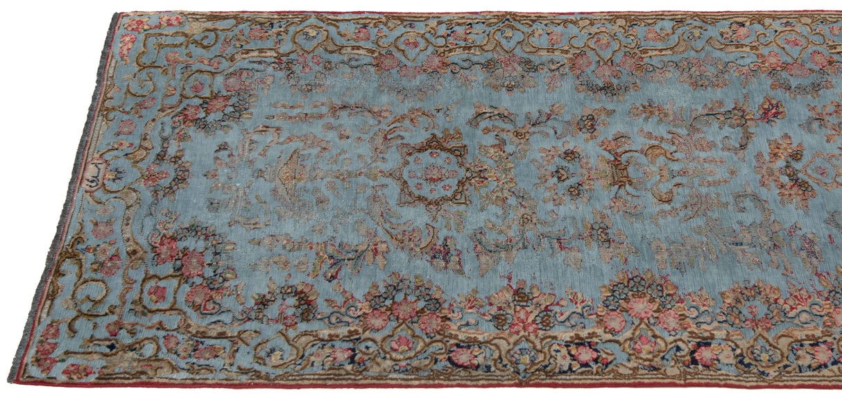 Alfombra vintage en relieve | 390 x 92 cm