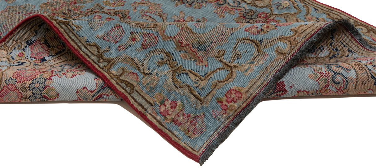 Alfombra vintage en relieve | 390 x 92 cm