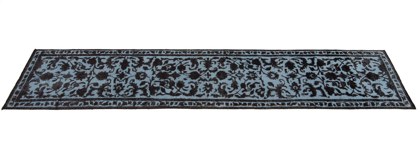 Alfombra vintage en relieve | 444 x 83 cm