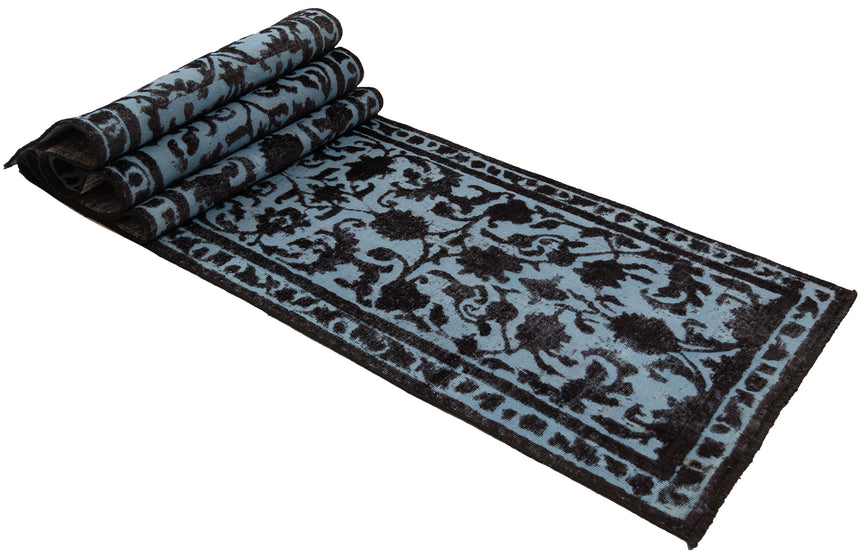 Alfombra vintage en relieve | 444 x 83 cm