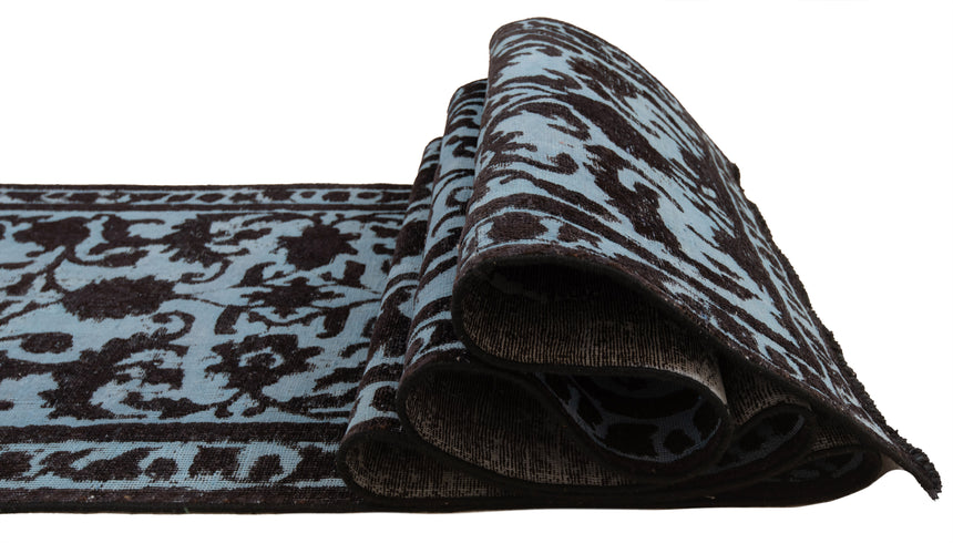 Alfombra vintage en relieve | 444 x 83 cm