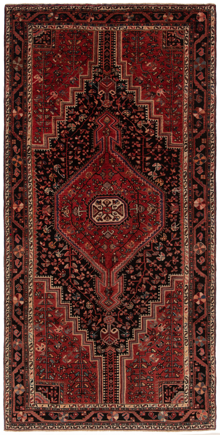 Alfombra persa Hamedan Teuserkan | 328 x 159 cm