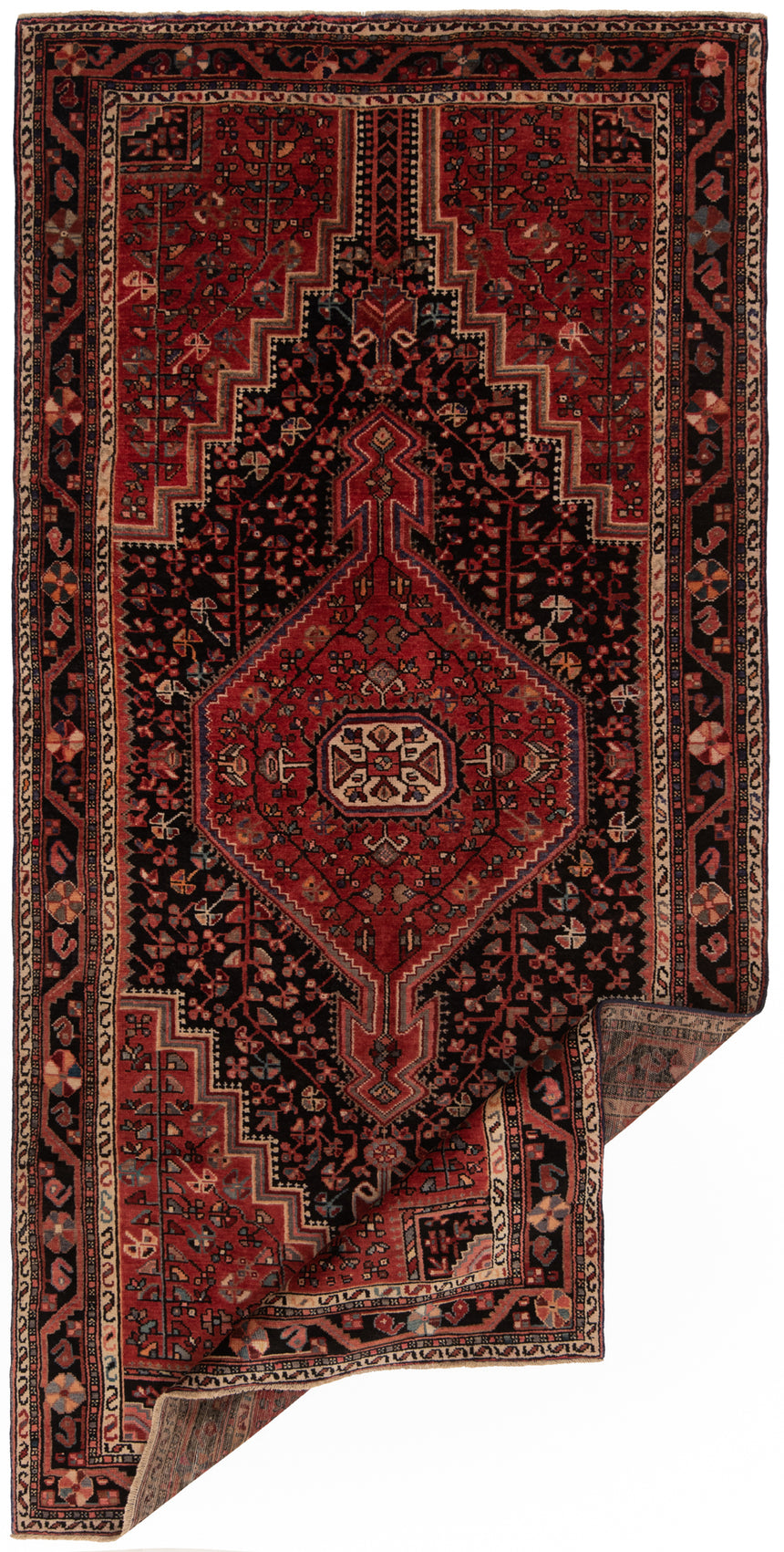 Alfombra persa Hamedan Teuserkan | 328 x 159 cm