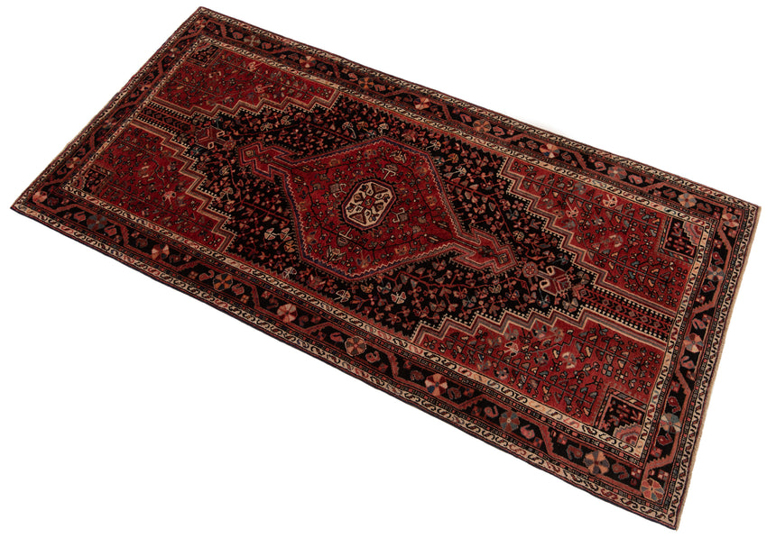 Alfombra persa Hamedan Teuserkan | 328 x 159 cm