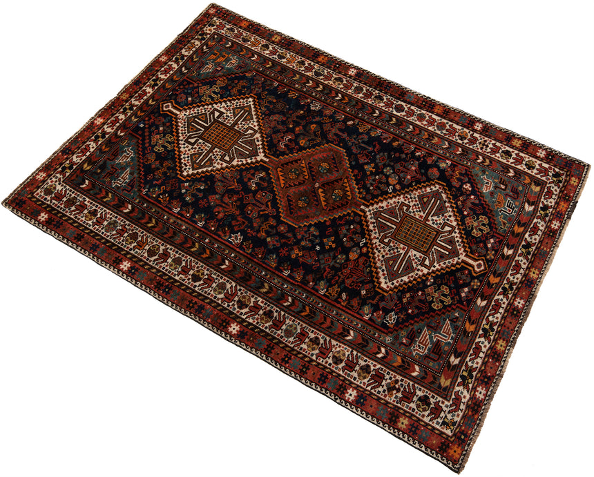 Alfombra persa Shiraz | 216 x 154 cm